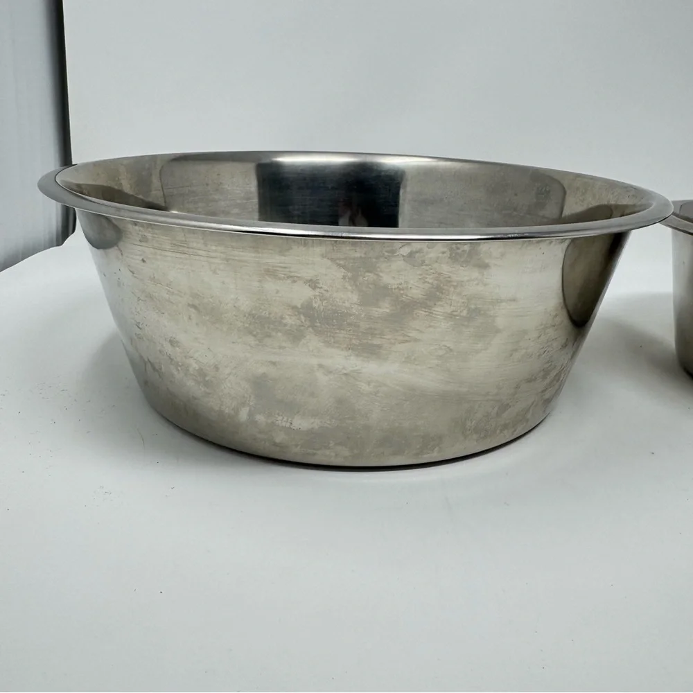Stainless Steel Dog Food and Water Bowls
